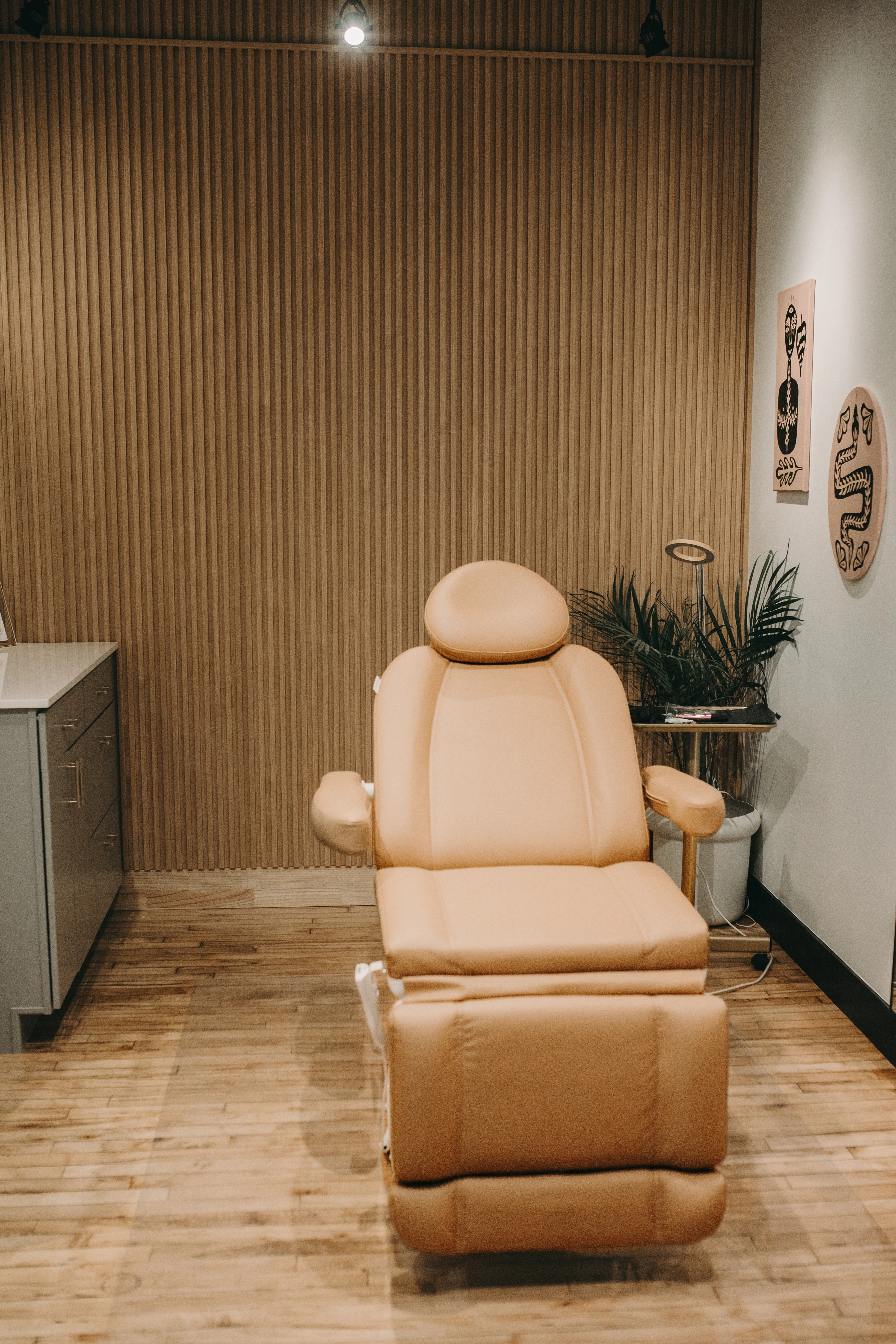Light filled lounge at SKIN